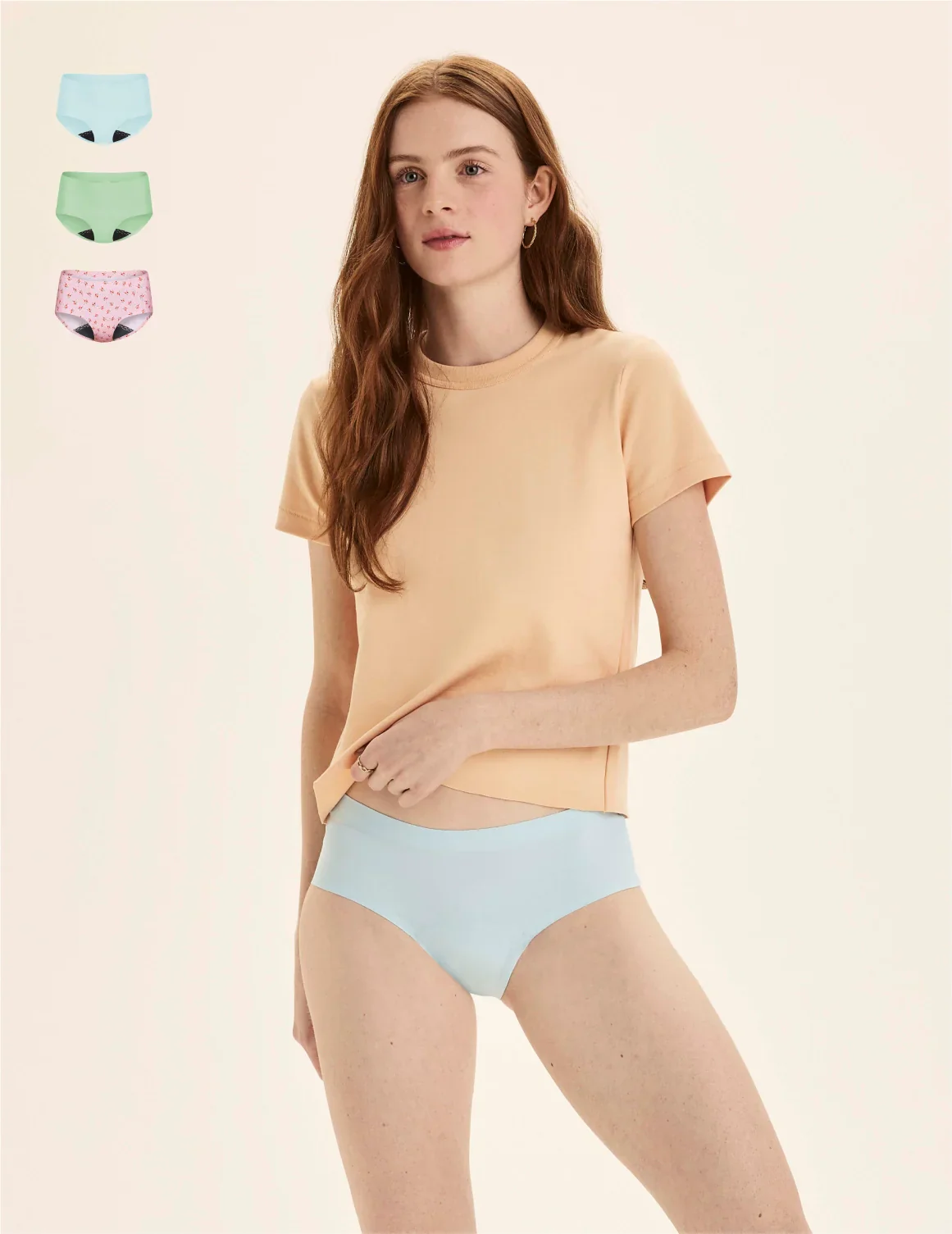 Leakproof UltraThin No-Show Boyshort 3-Pack - Image 38