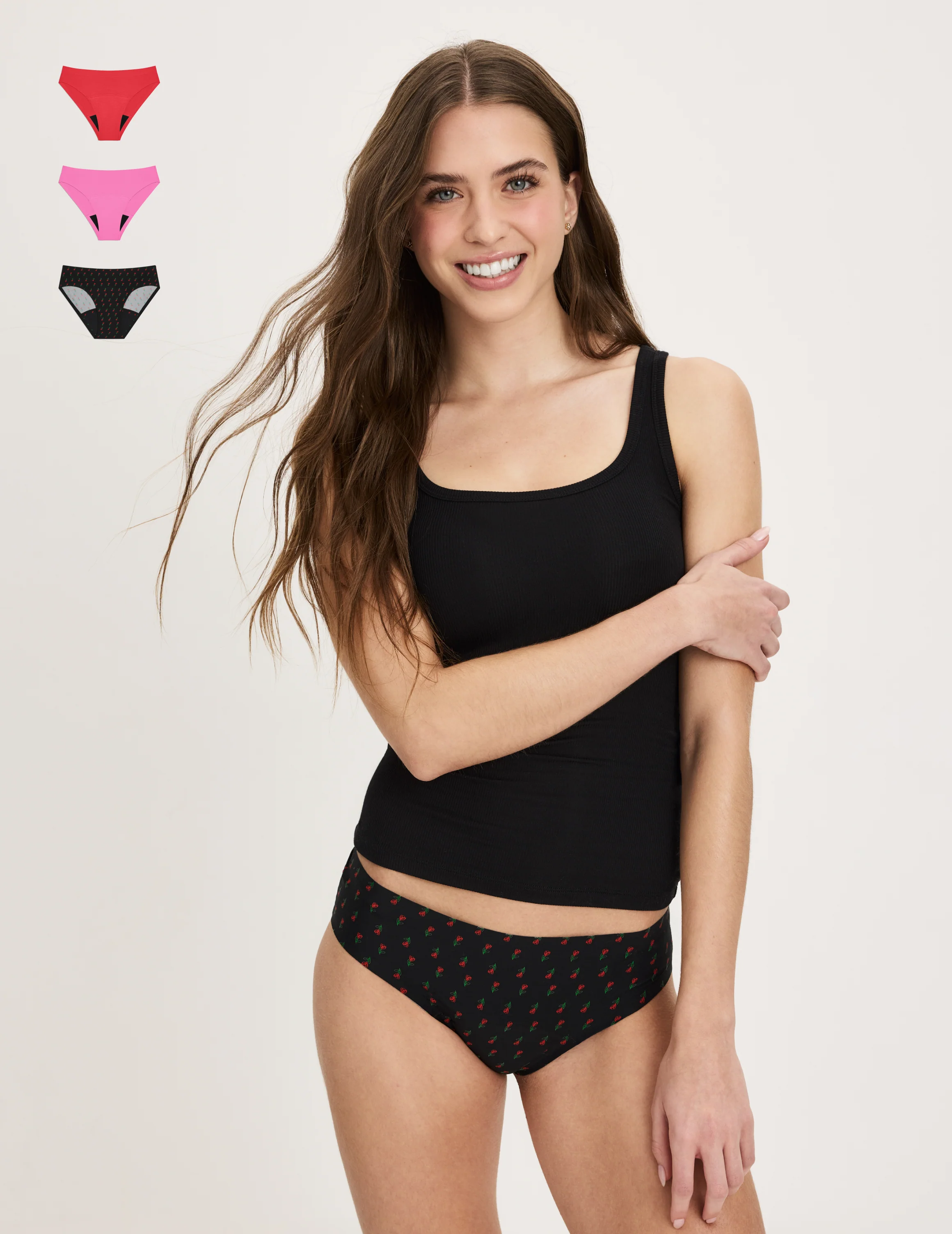 Super Leakproof® No-Show Bikini 3-Pack - Original - Last Call - Image 12