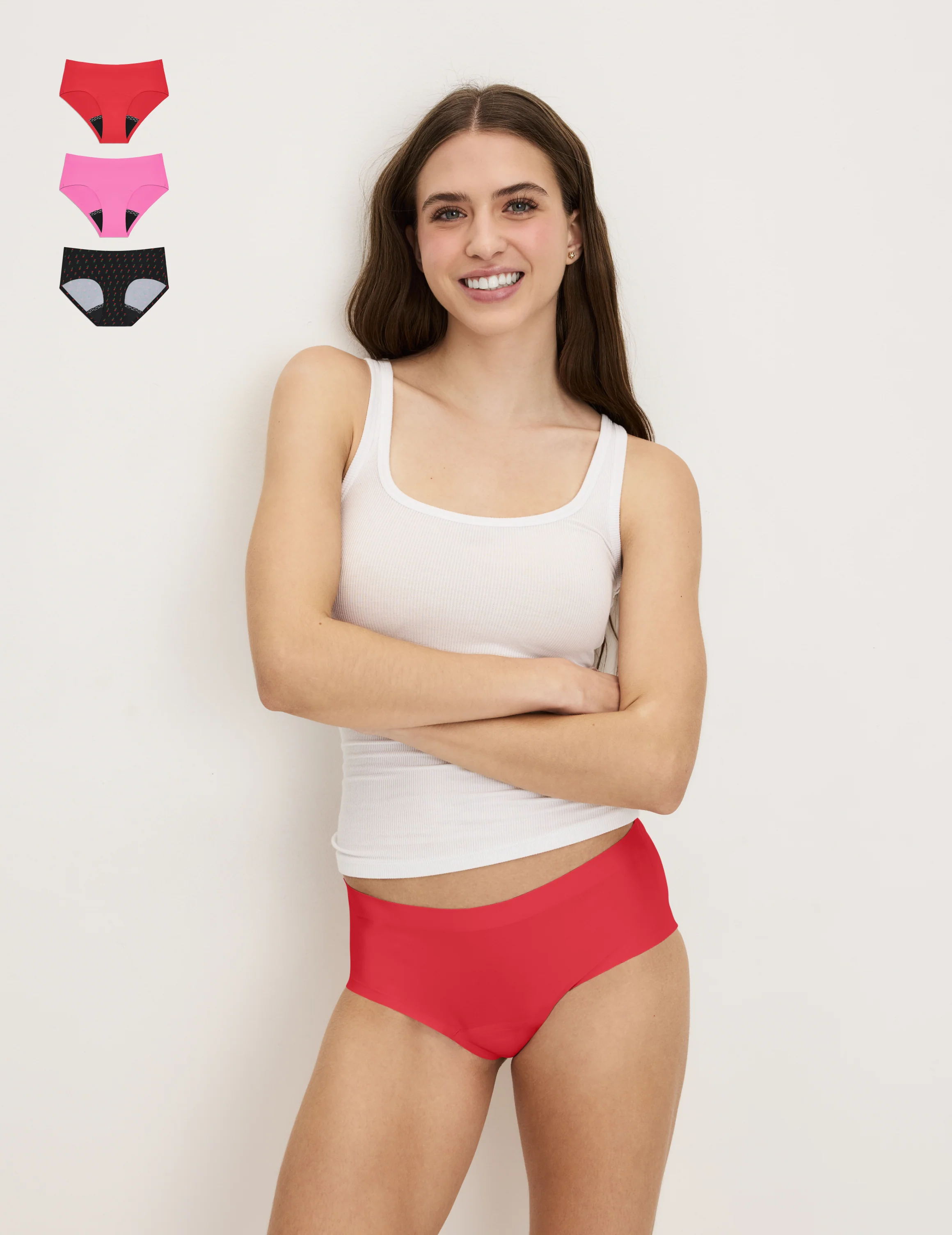 Super Leakproof® No-Show Boyshort 3-Pack - Original - Last Call - Image 10