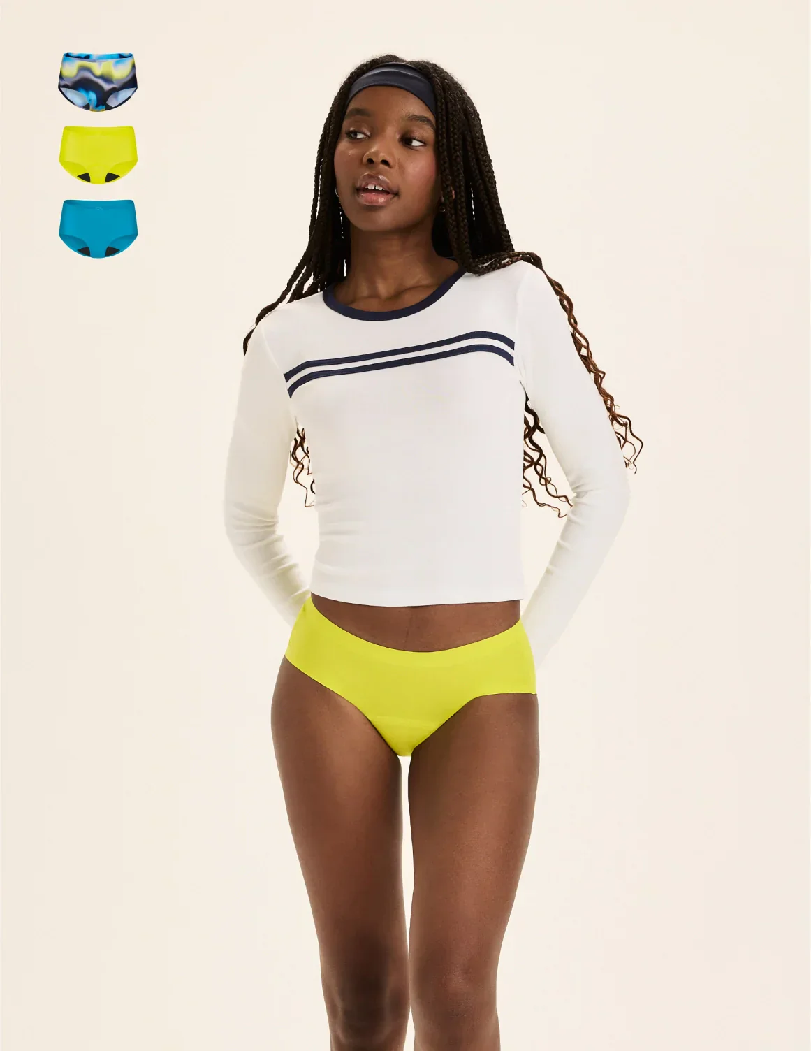 Super Leakproof® No-Show Boyshort 3-Pack - Original - Last Call - Image 28