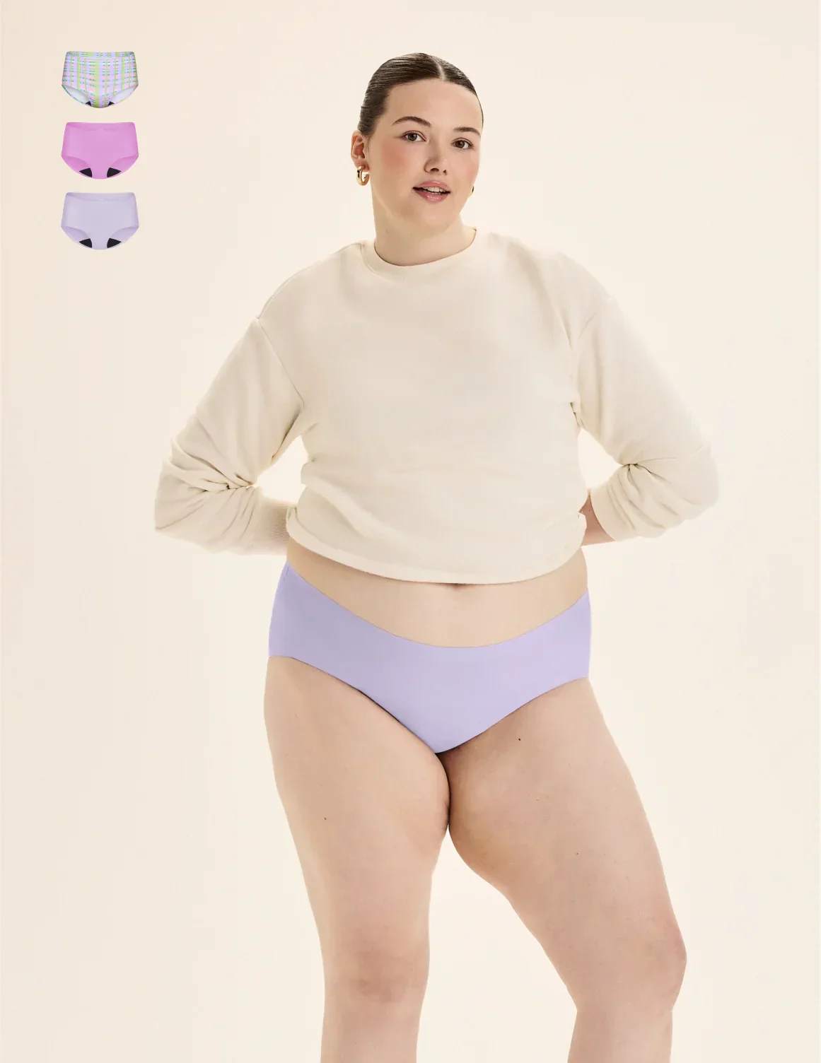 Super Leakproof® No-Show Boyshort 3-Pack - Original - Last Call - Image 34