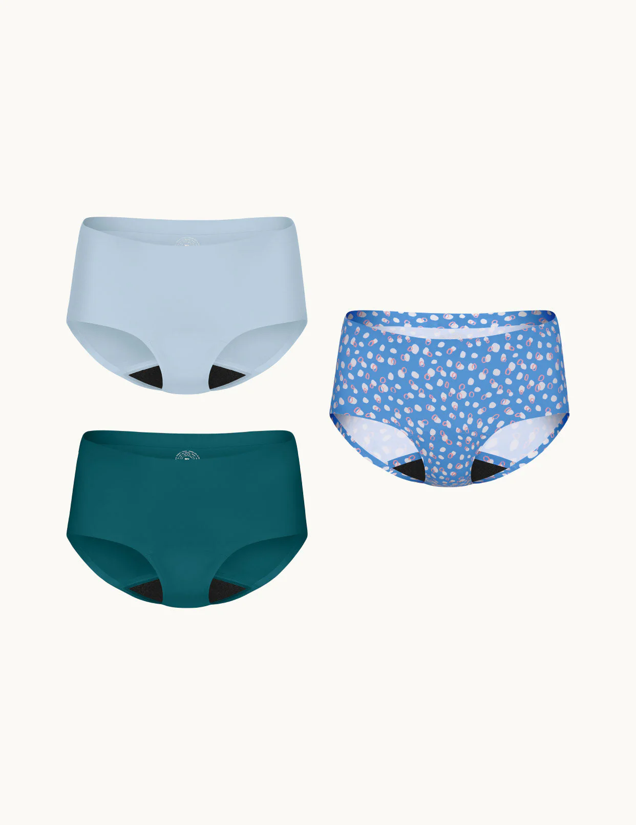 Super Leakproof® No-Show Boyshort 3-Pack - Original - Last Call - Image 41
