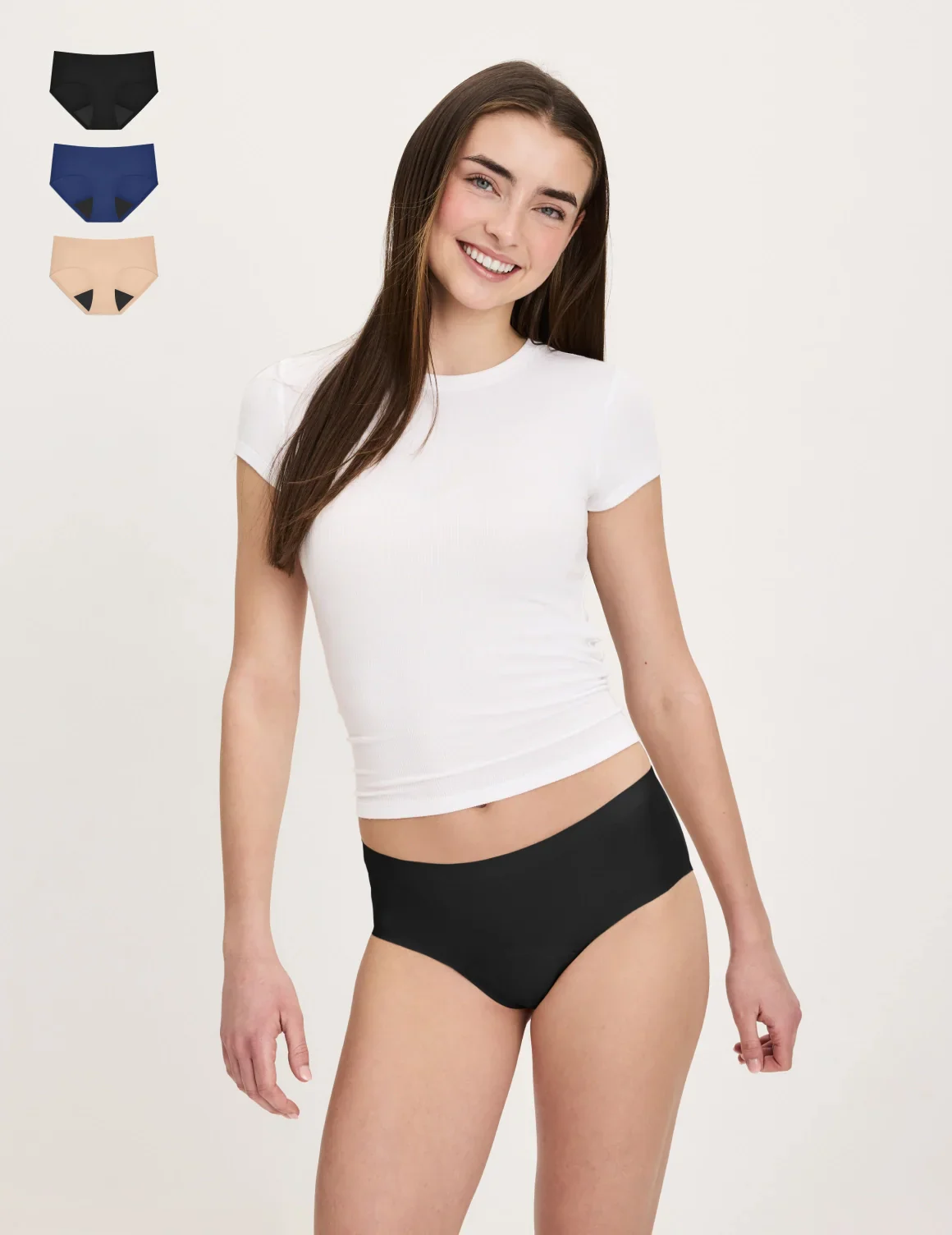 Super Leakproof® No-Show Boyshort 3-Pack - Original - Last Call - Image 7