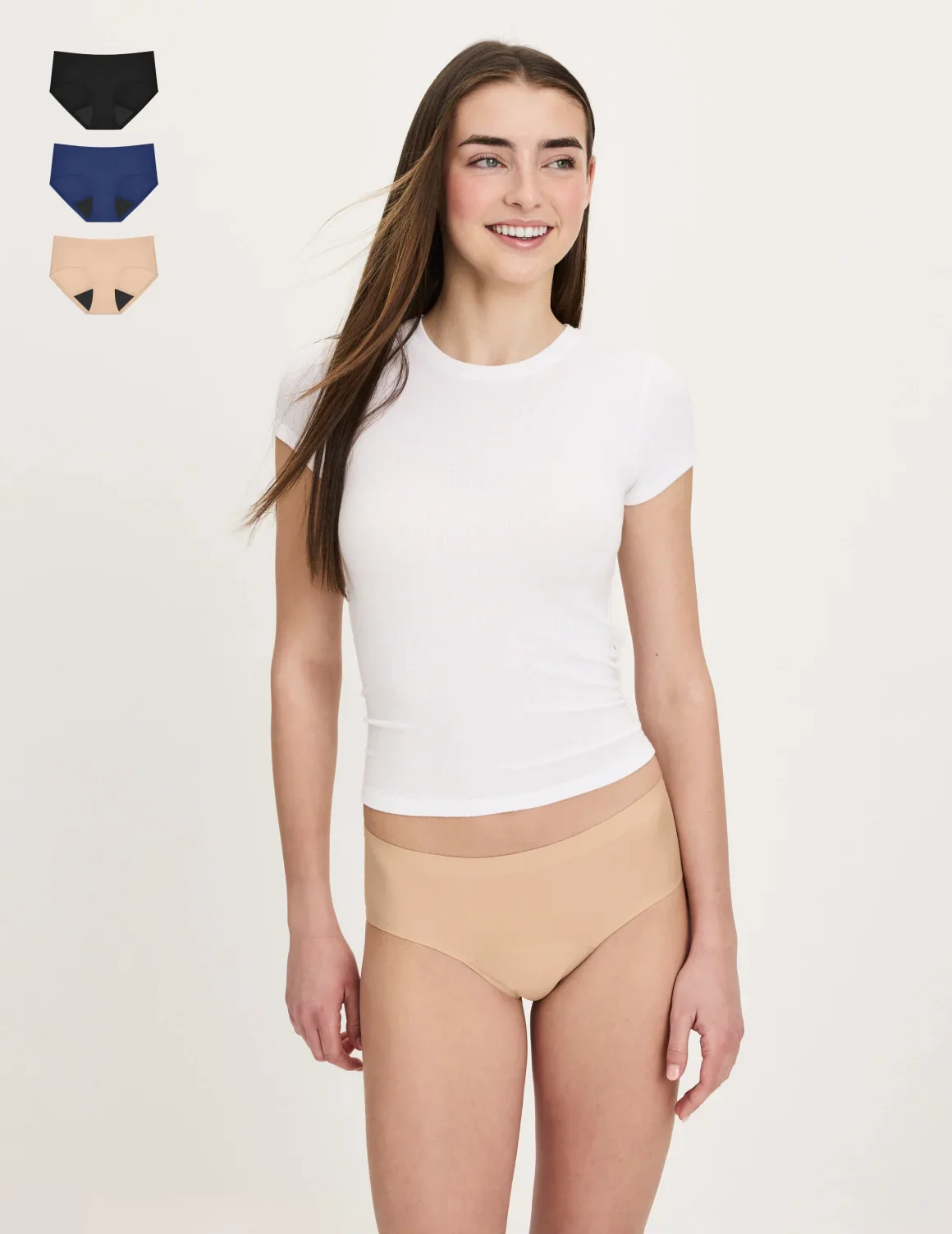 Super Leakproof® No-Show Boyshort 3-Pack - Original - Last Call - Image 8