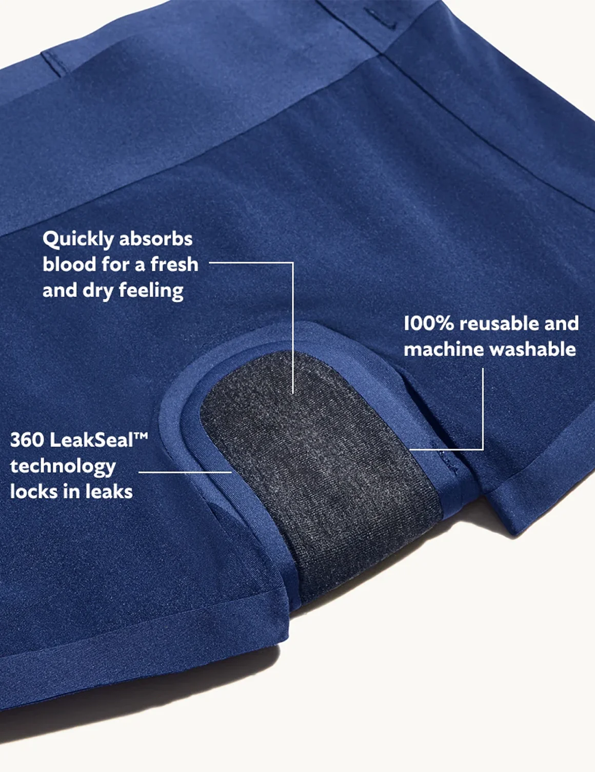 Super Leakproof® Sleepover Short - Image 12
